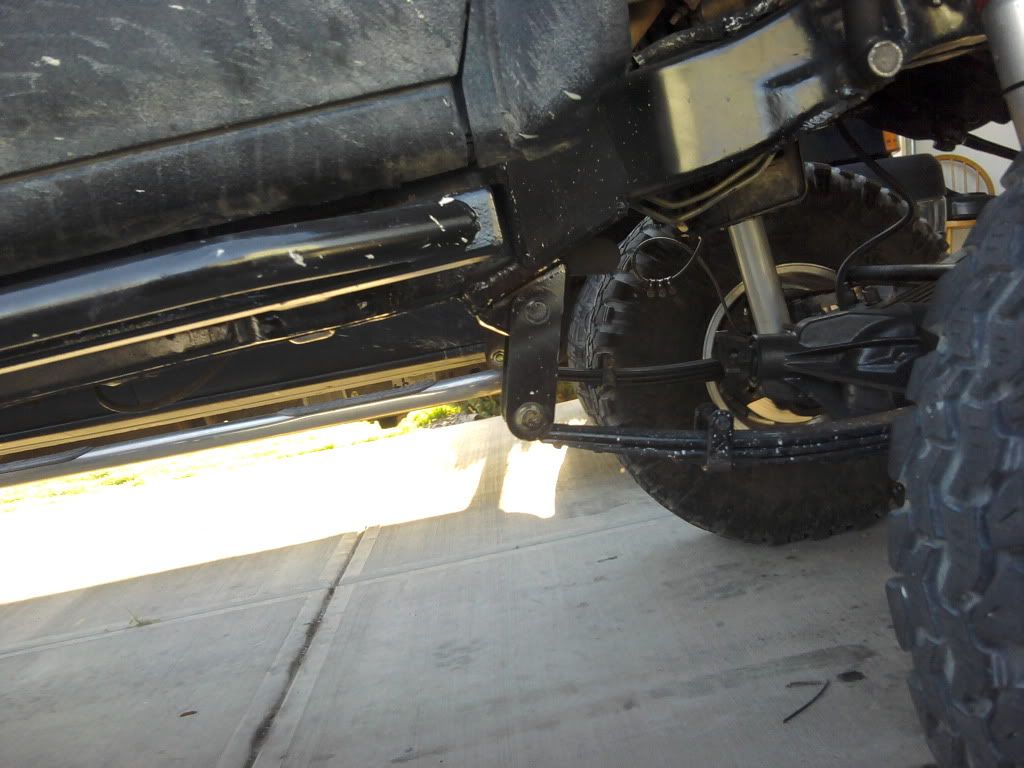 Straight Axle'd S10 Blazer zr2 brake dive with waggy front springs